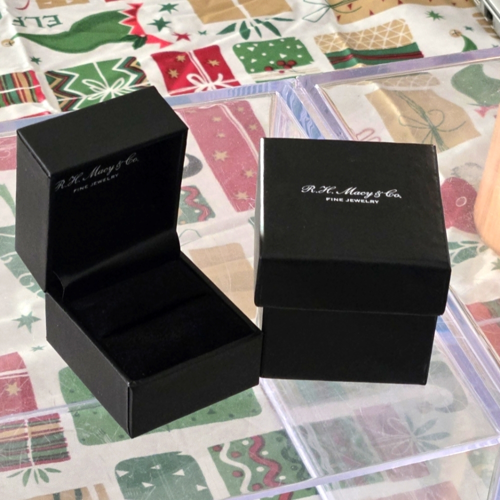 R. H. Macy & Co. JEWELRY Gift Box Set • 2 Pieces ( Used )